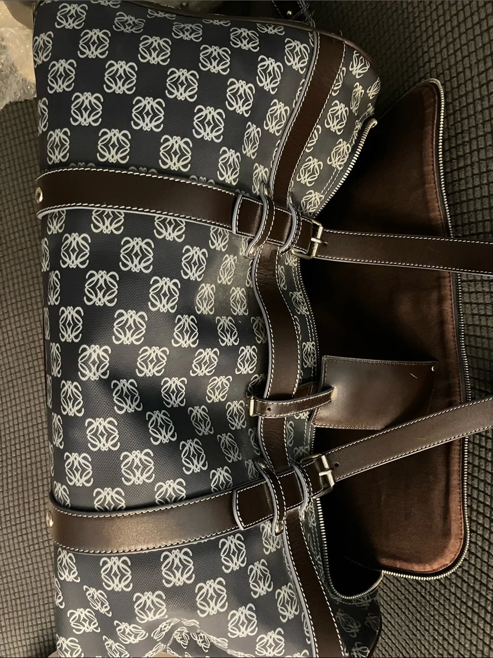 Loewe Anagram duffle Travel bag